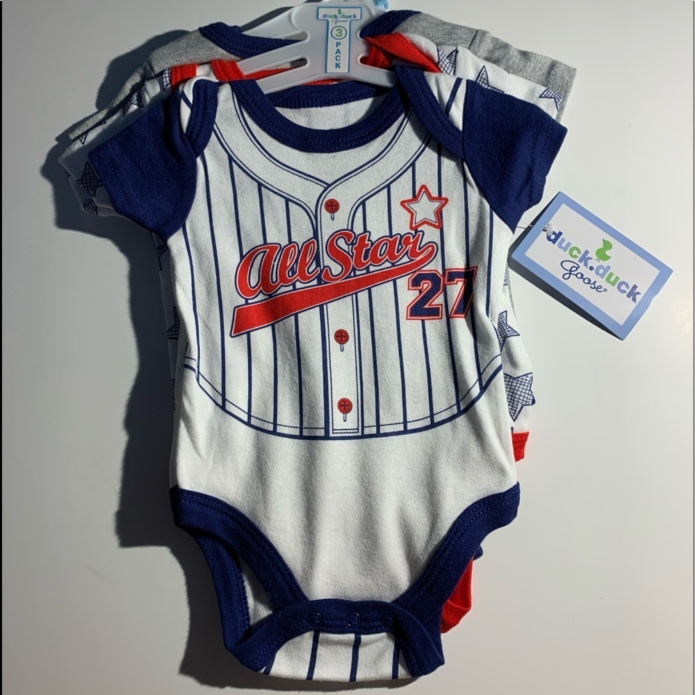 Boys all star onesies